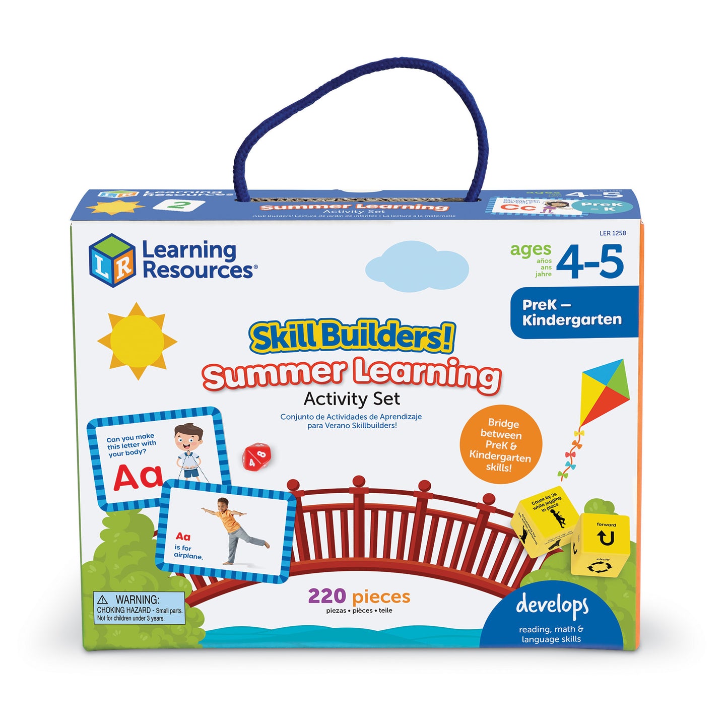 Learning Resources Skill Builders Summer Learning Activity Set - PreK to K