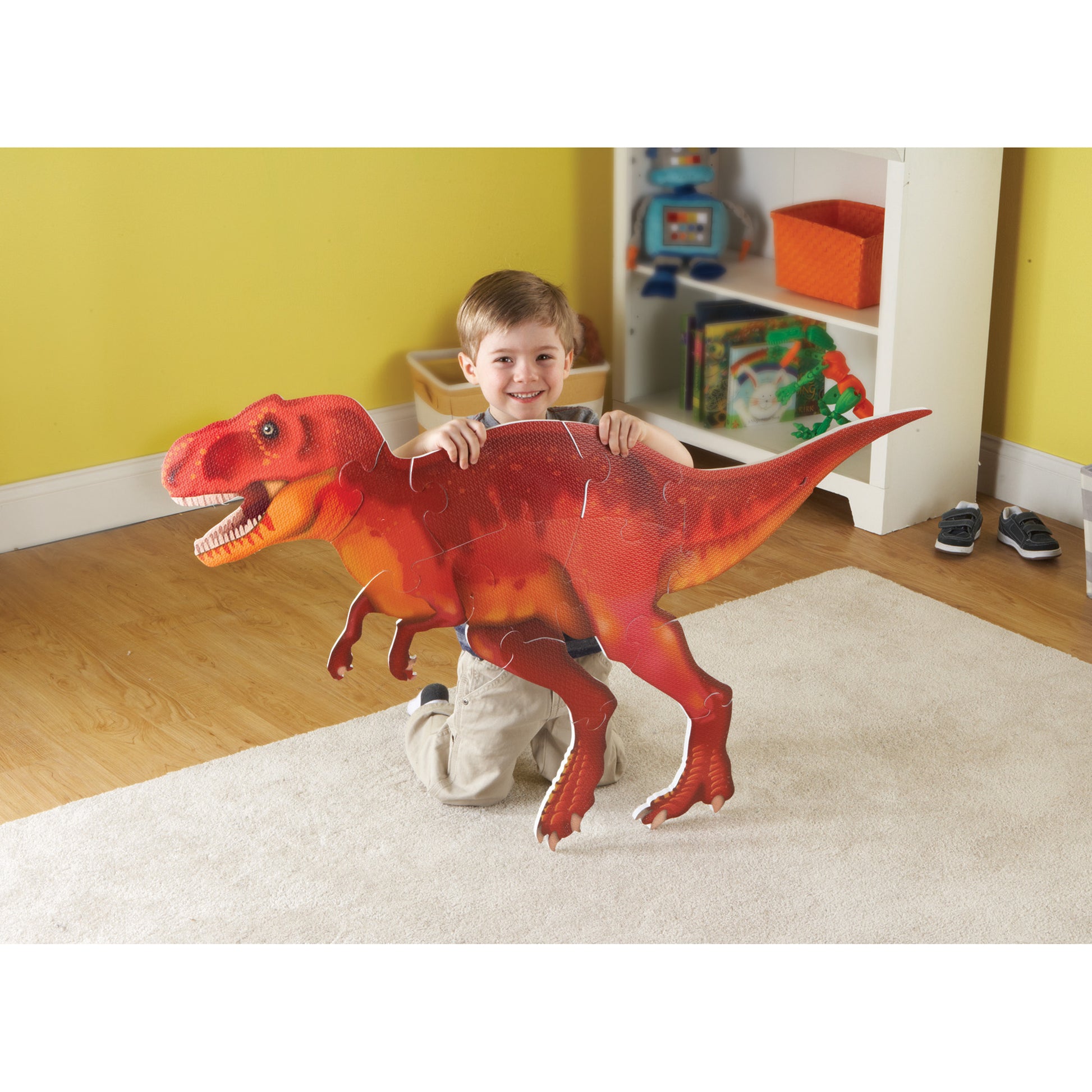 Learning Resources Jumbo Dinosaur Floor Puzzle T-Rex