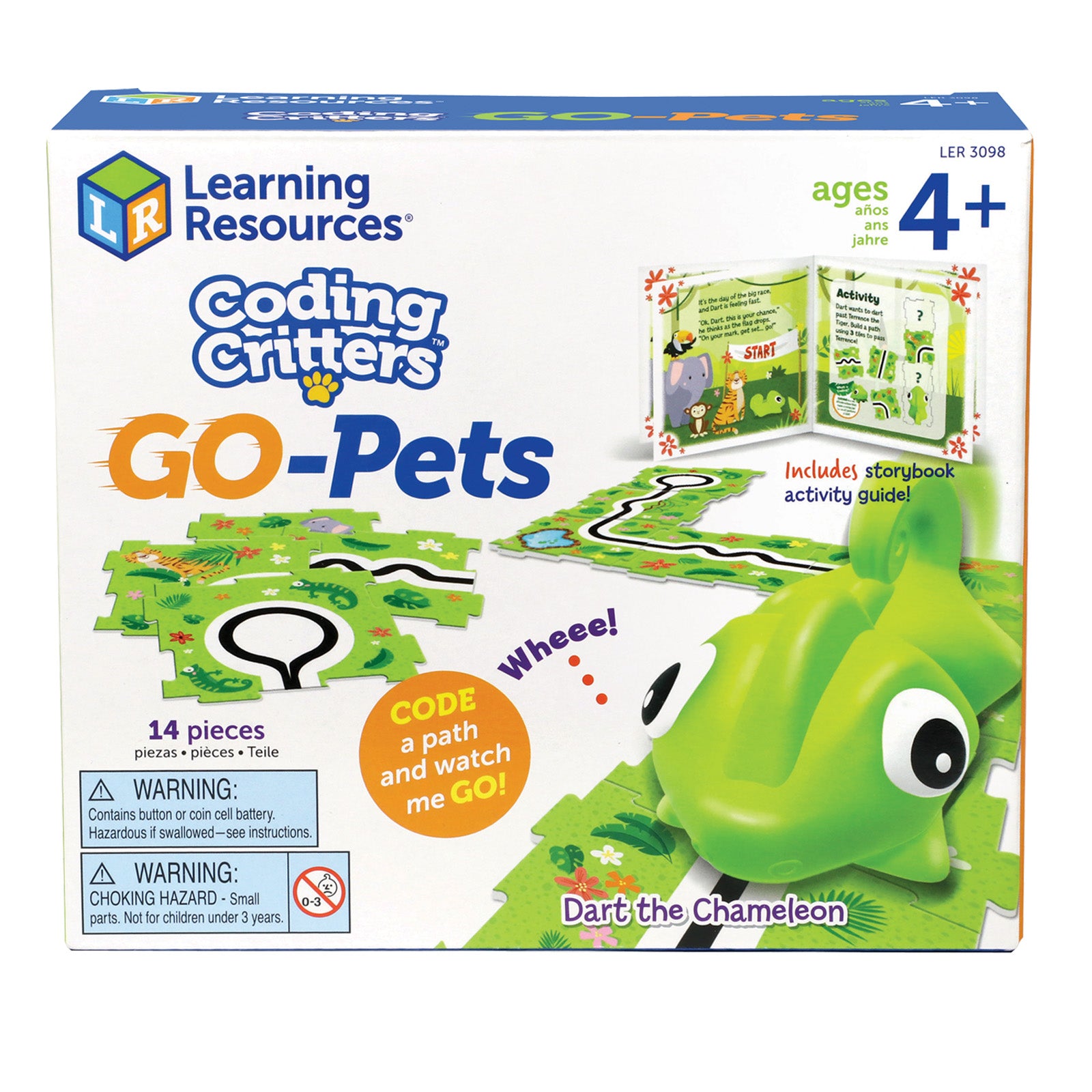 Learning Resources Coding Critters Go-Pets - Dart the Chameleon