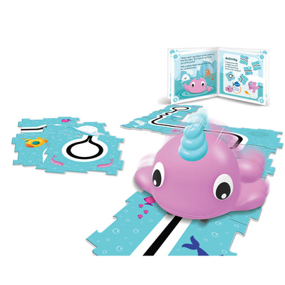 Learning Resources Coding Critters Go-Pets - Dipper the Narwhal - Interactive Coding Toy