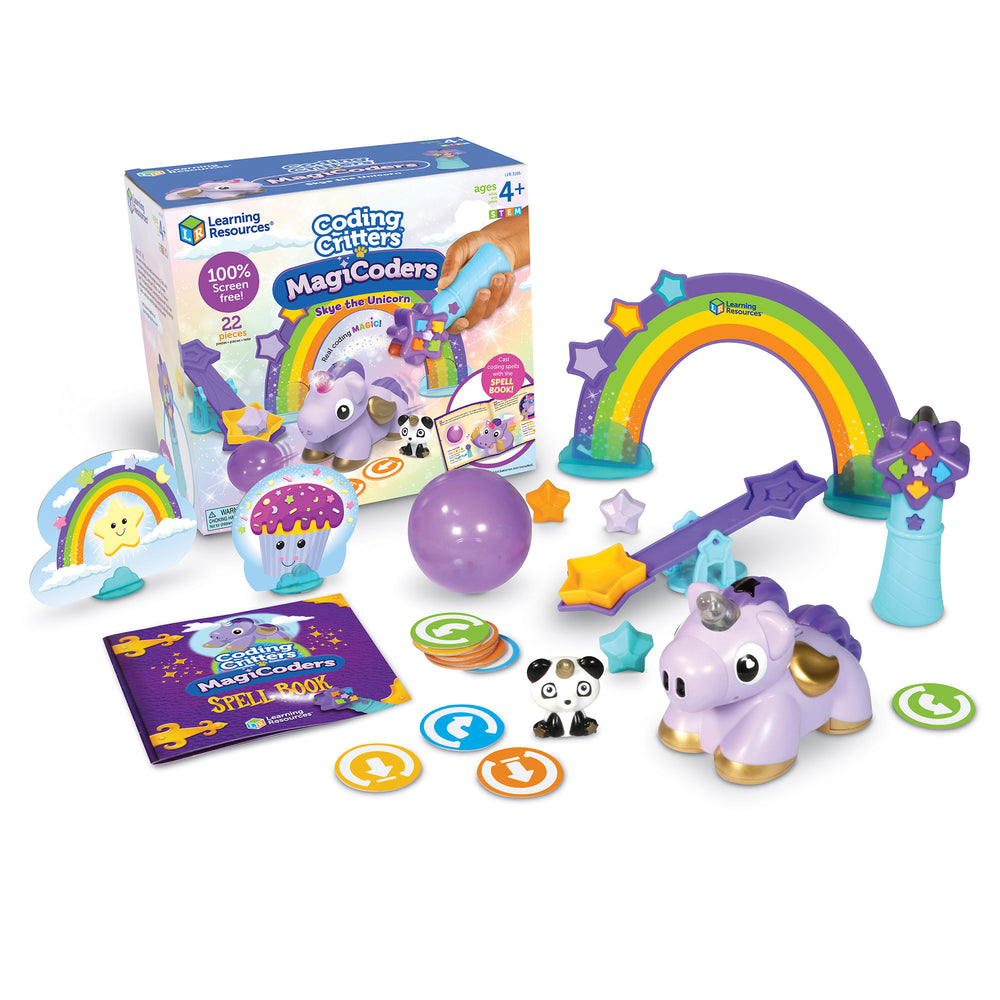 Learning Resources Coding Critters MagiCoders - Skye the Unicorn - Interactive Coding Toy