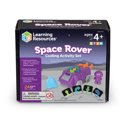 Learning Resources Space Rover Coding Set - Screen-Free Programming Adventure