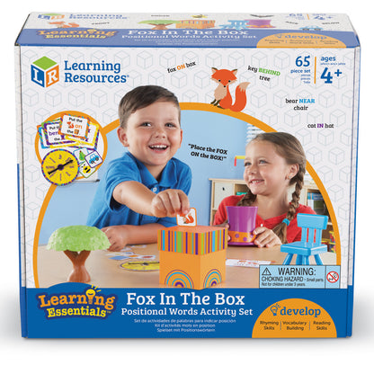 Learning Resources Fox In The Box - Positional Language Fun Set