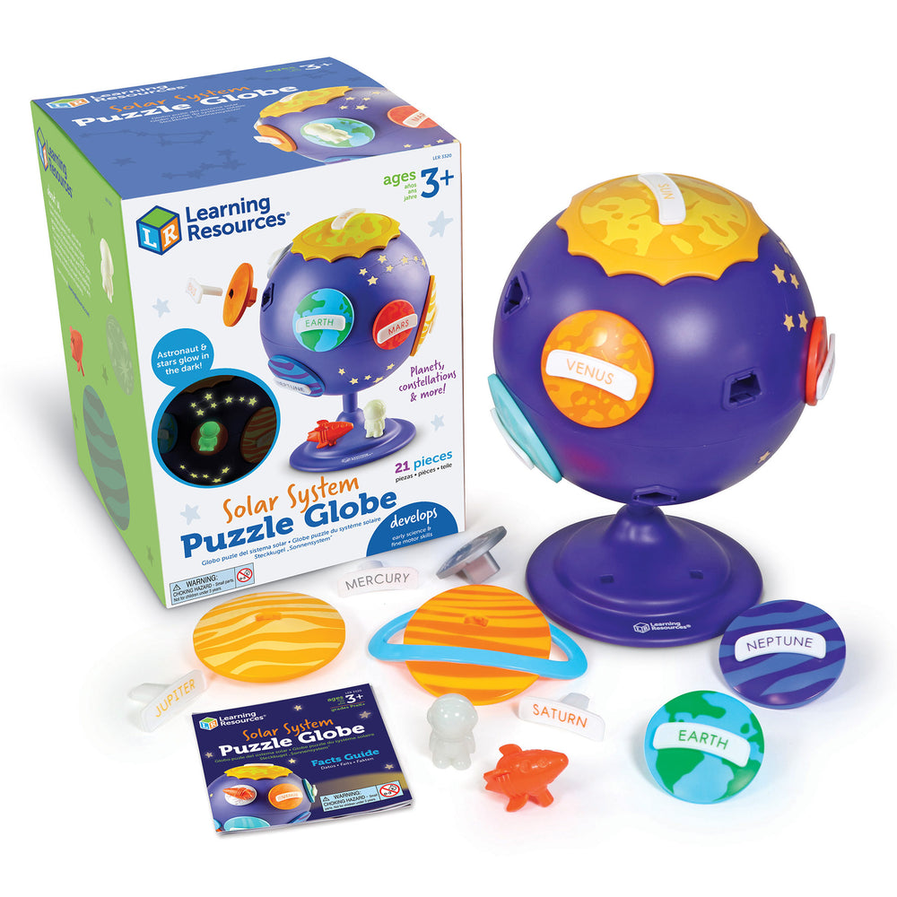 Learning Resources Solar System Puzzle Globe - Interactive Educational Toy