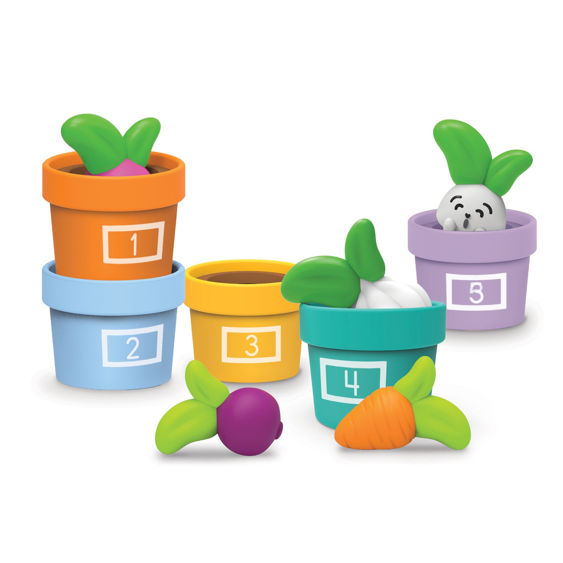 Learning Resources Hide & Seek Vegetable Garden - Eco-Friendly Preschool Game