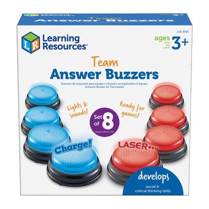 Learning Resources Team Answer Buzzers - Interactive Game Set