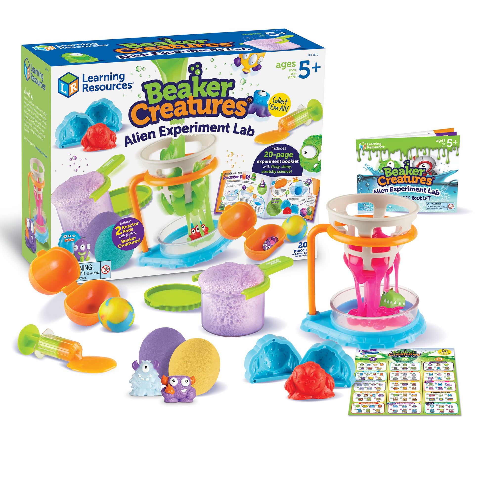 Learning Resources Beaker Creatures Alien Experiment Lab Science Kit