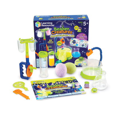 Learning Resources Beaker Creatures Monster Glow Lab Kit