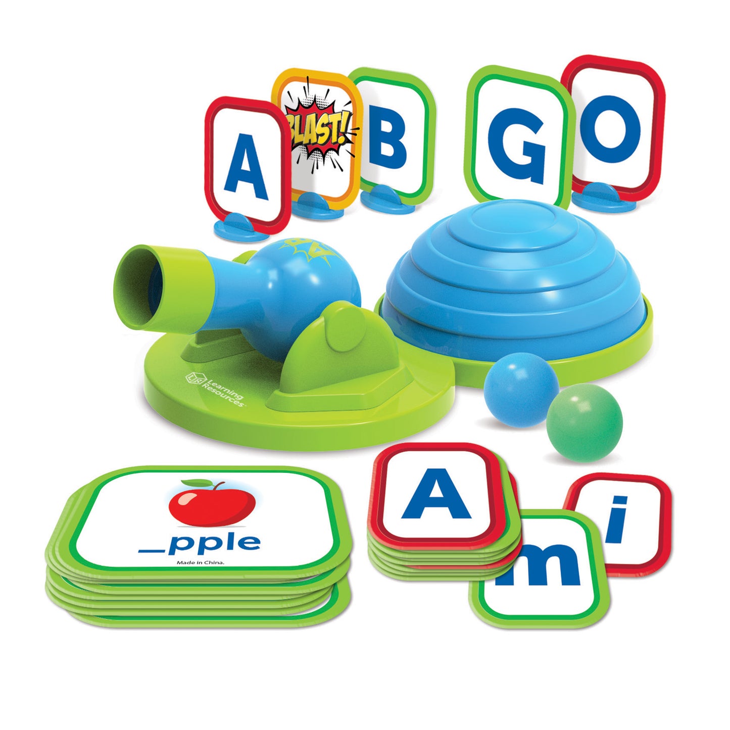 Learning Resources Alphablast! - Spelling & Alphabet Game - Foam Ball Fun