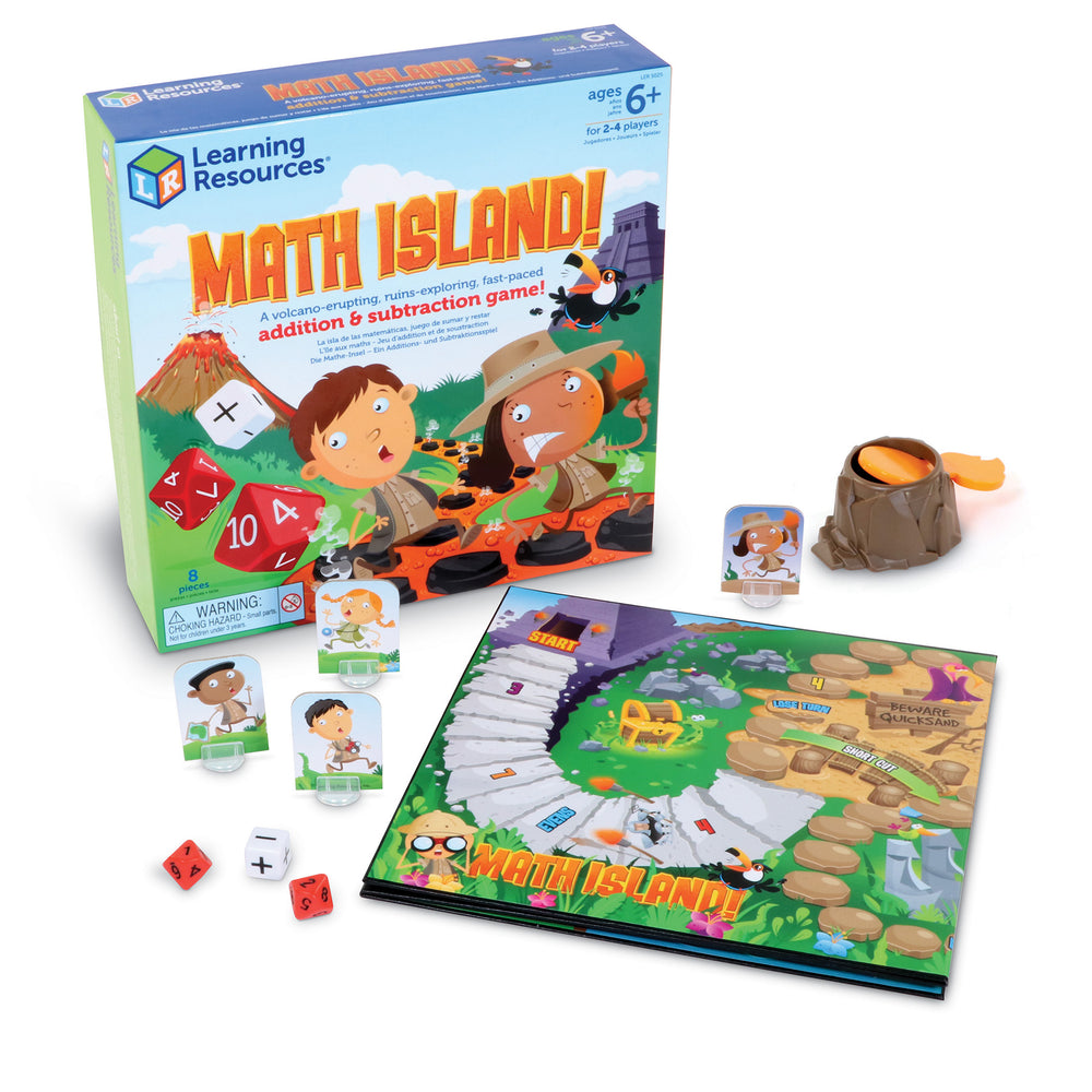 Learning Resources Math Island Adventure - Addition & Subtraction Game