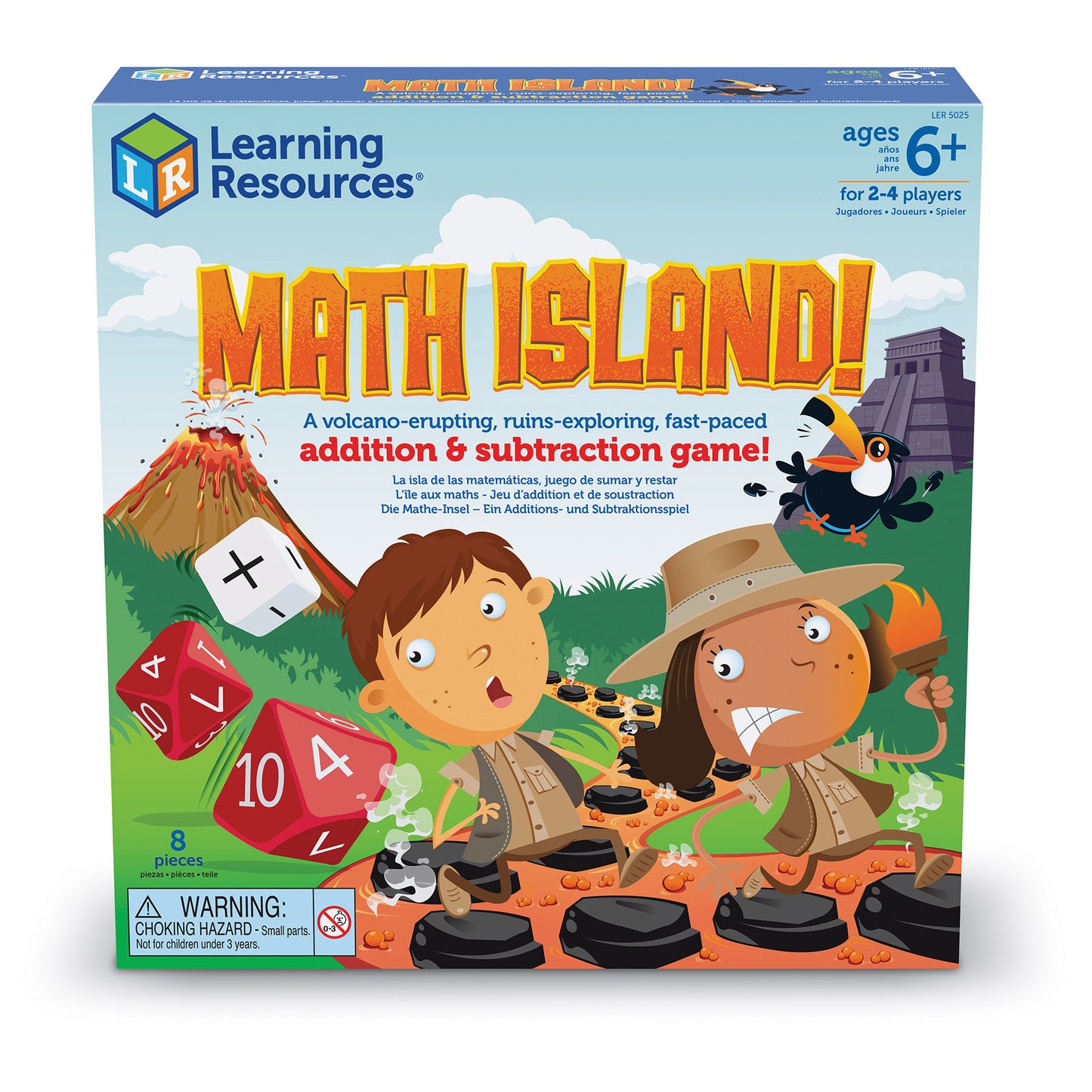 Learning Resources Math Island Adventure - Addition & Subtraction Game