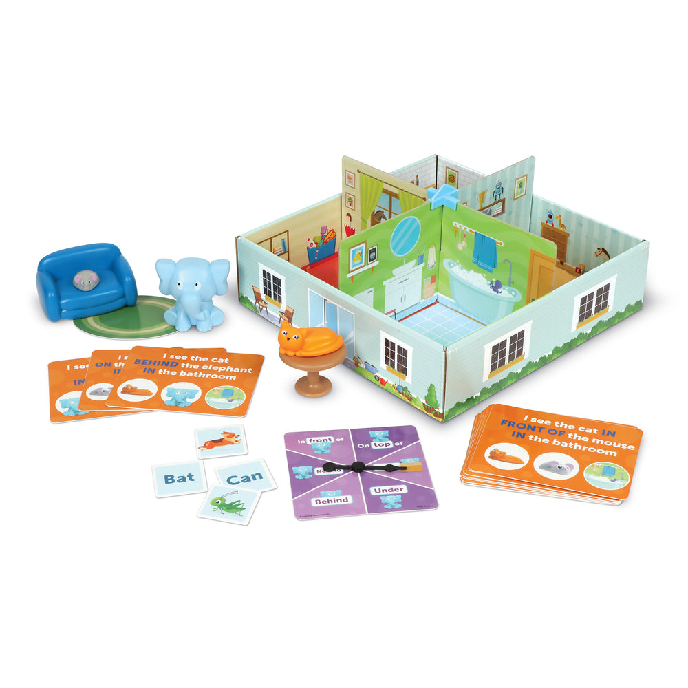 Learning Resources Elephant In The Room - Positional Word Activity Set