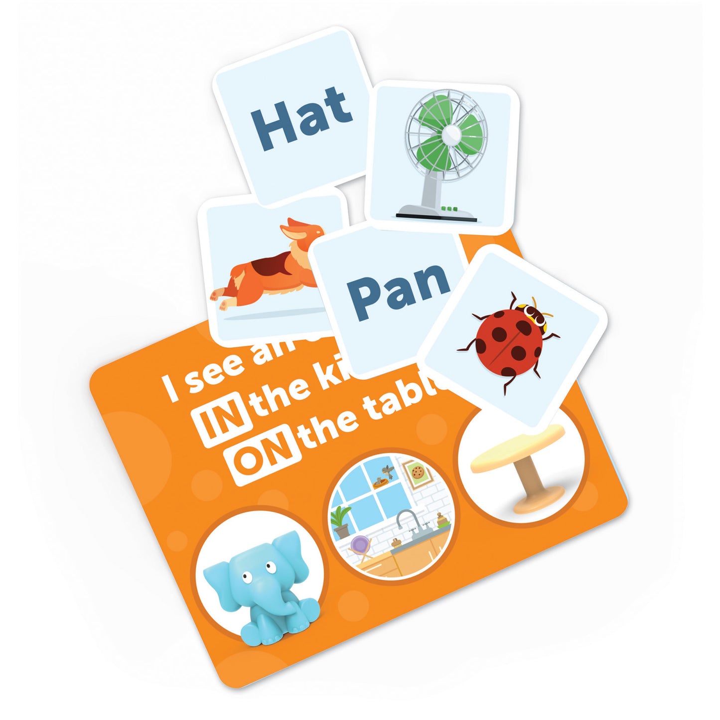 Learning Resources Elephant In The Room - Positional Word Activity Set