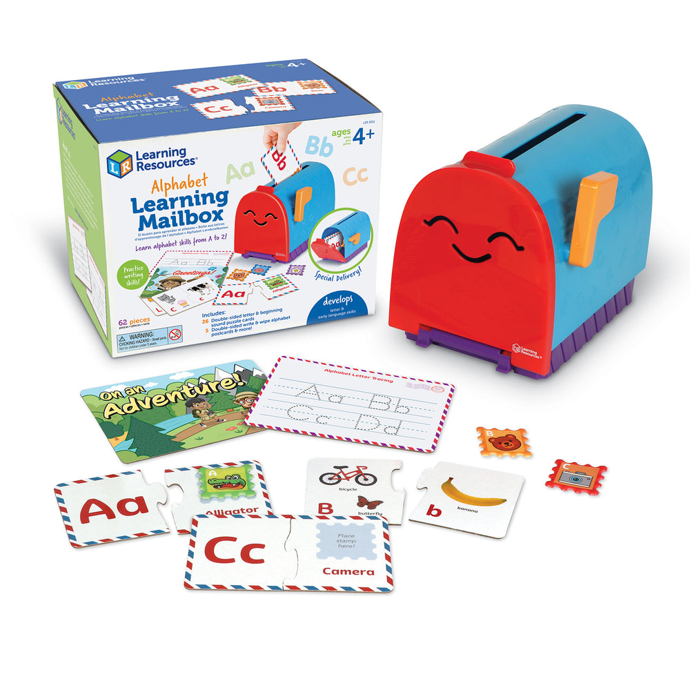 Learning Resources Alphabet Learning Mailbox - Interactive Educational Toy