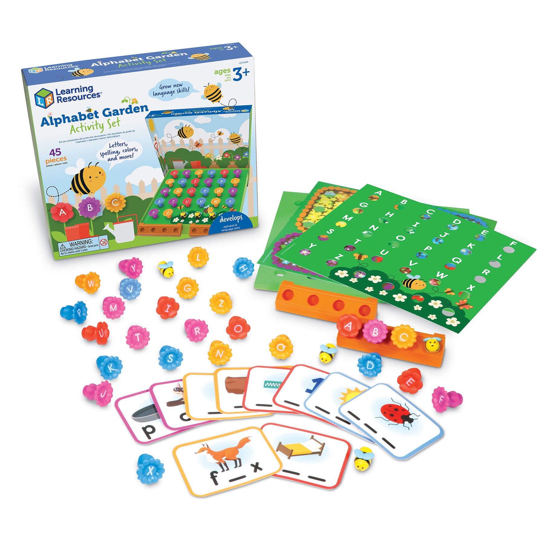 Learning Resources Alphabet Garden - Interactive ABC & Spelling Playse ...