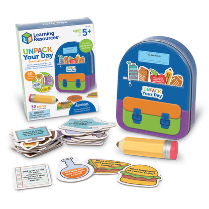 Learning Resources Unpack Your Day SEL Kit - Social-Emotional Learning Game