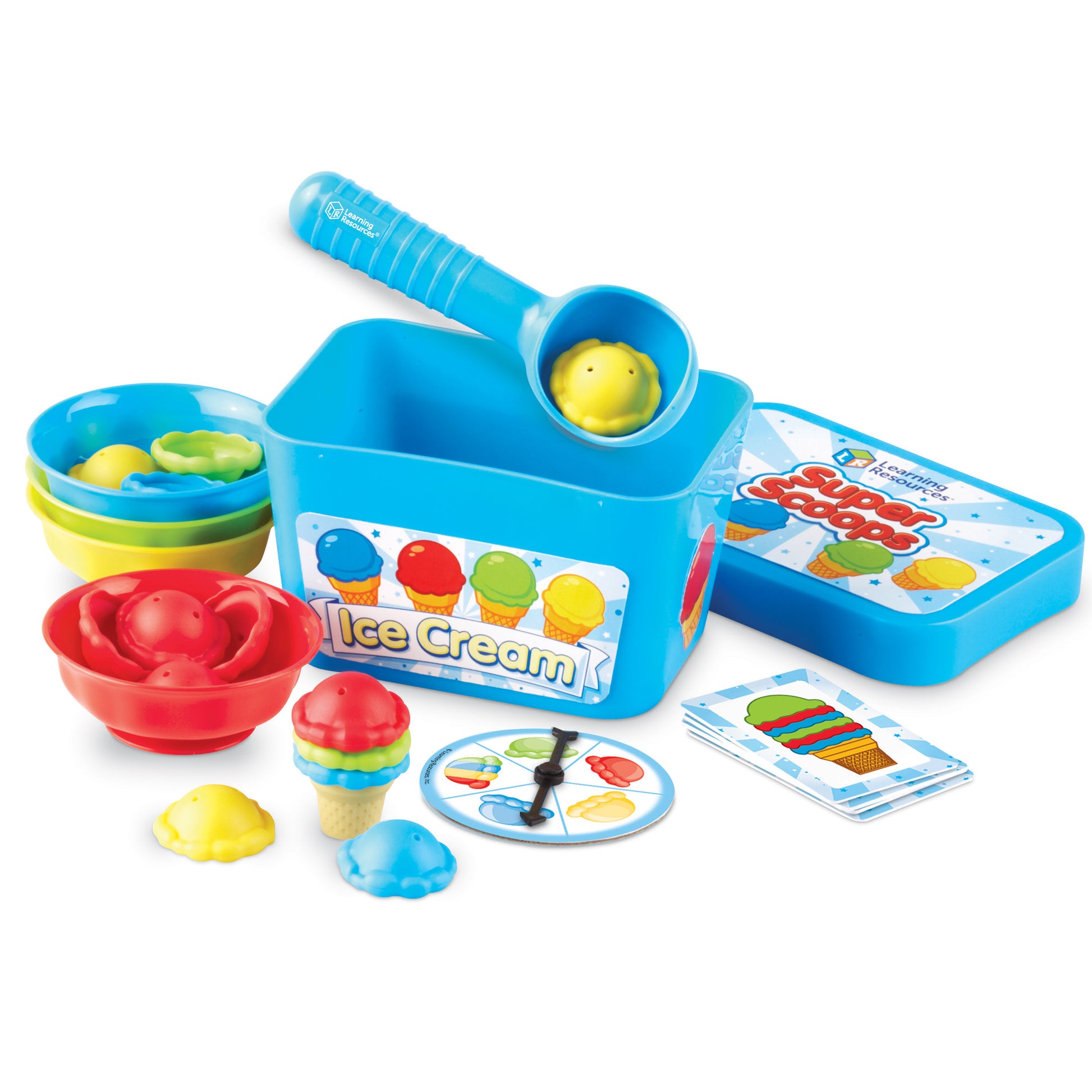 Learning Resources Smart Scoops Math Activity Set - Colorful Ice Cream Theme