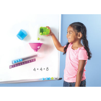 Learning Resources Magnetic Addition Machine - Educational Math Toy