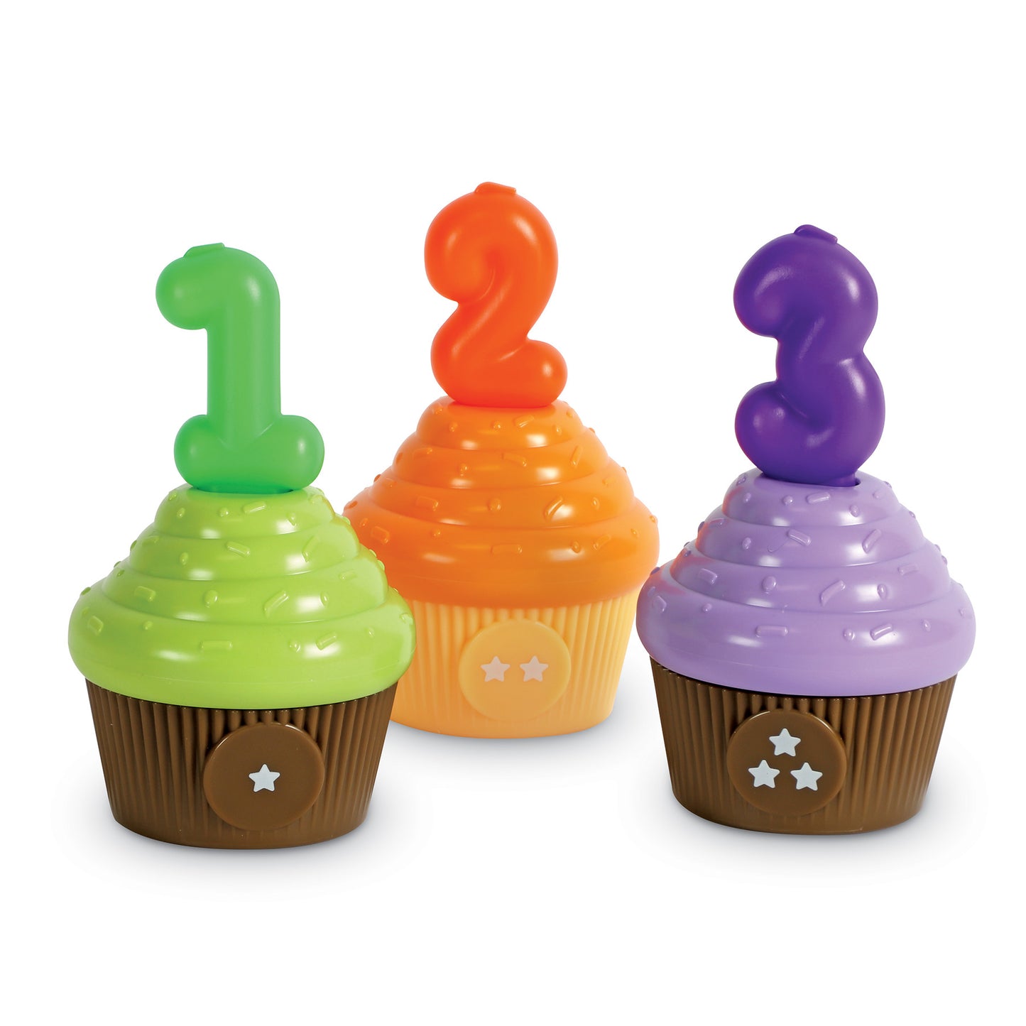 Learning Resources Snap-n-Learn Counting Cupcakes - Color & Number Fun