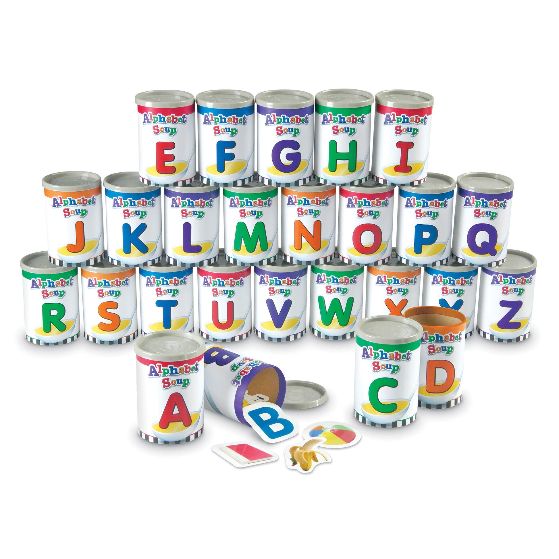 Learning Resources Alphabet Soup Sorters - Early Literacy Fun