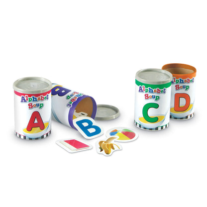 Learning Resources Alphabet Soup Sorters - Early Literacy Fun