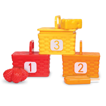 Learning Resources Sorting Picnic Baskets - Colorful Counting Fun