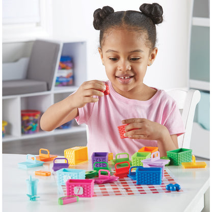 Learning Resources Sorting Picnic Baskets - Colorful Counting Fun