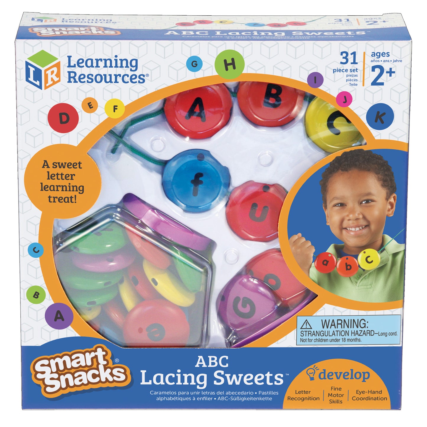 Learning Resources Smart Snacks ABC Lacing Sweets - Educational Toy