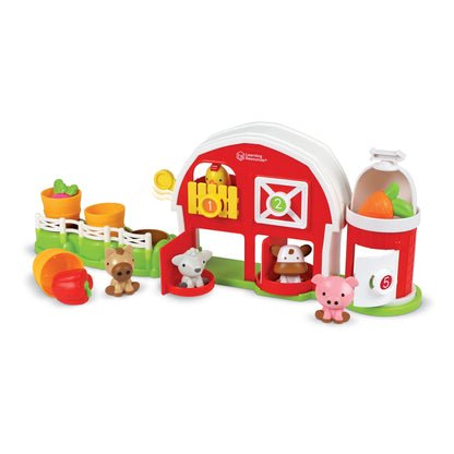 Learning Resources Peekaboo Learning Barn Play Set