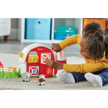 Learning Resources Peekaboo Learning Barn Play Set