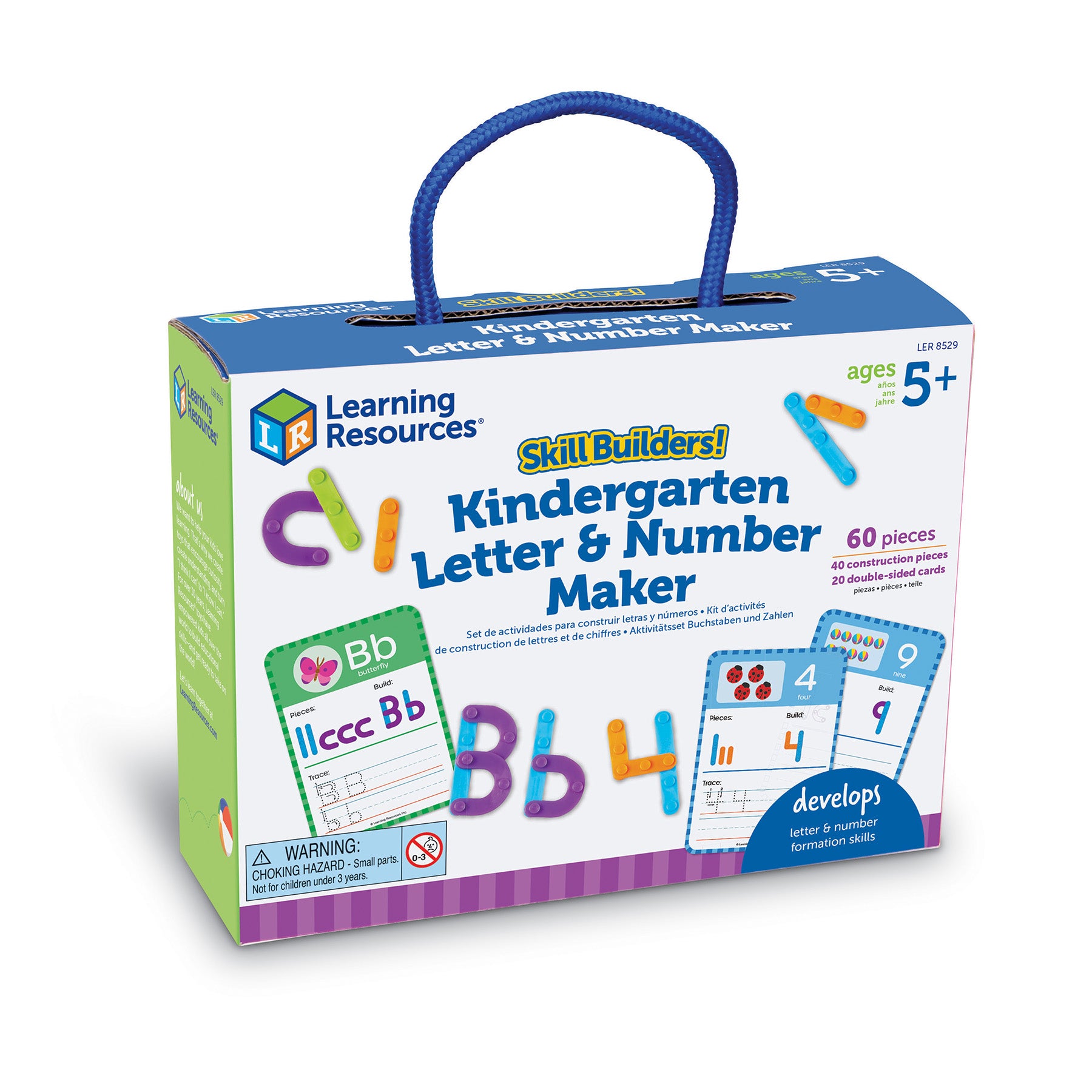 Learning Resources Skill Builders! - Letter & Number Formation Set