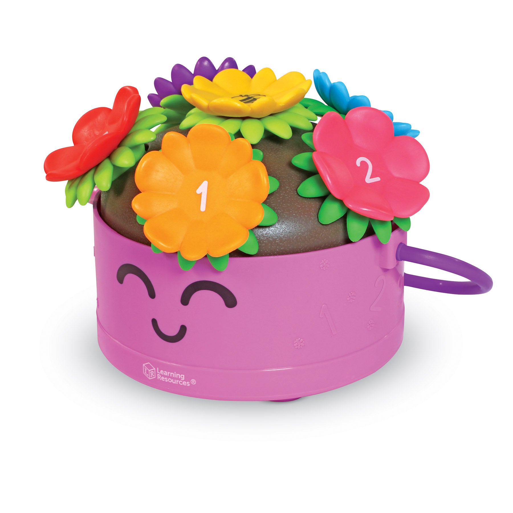 Learning Resources Poppy the Count & Stack Flower Pot - Interactive Educational Toy