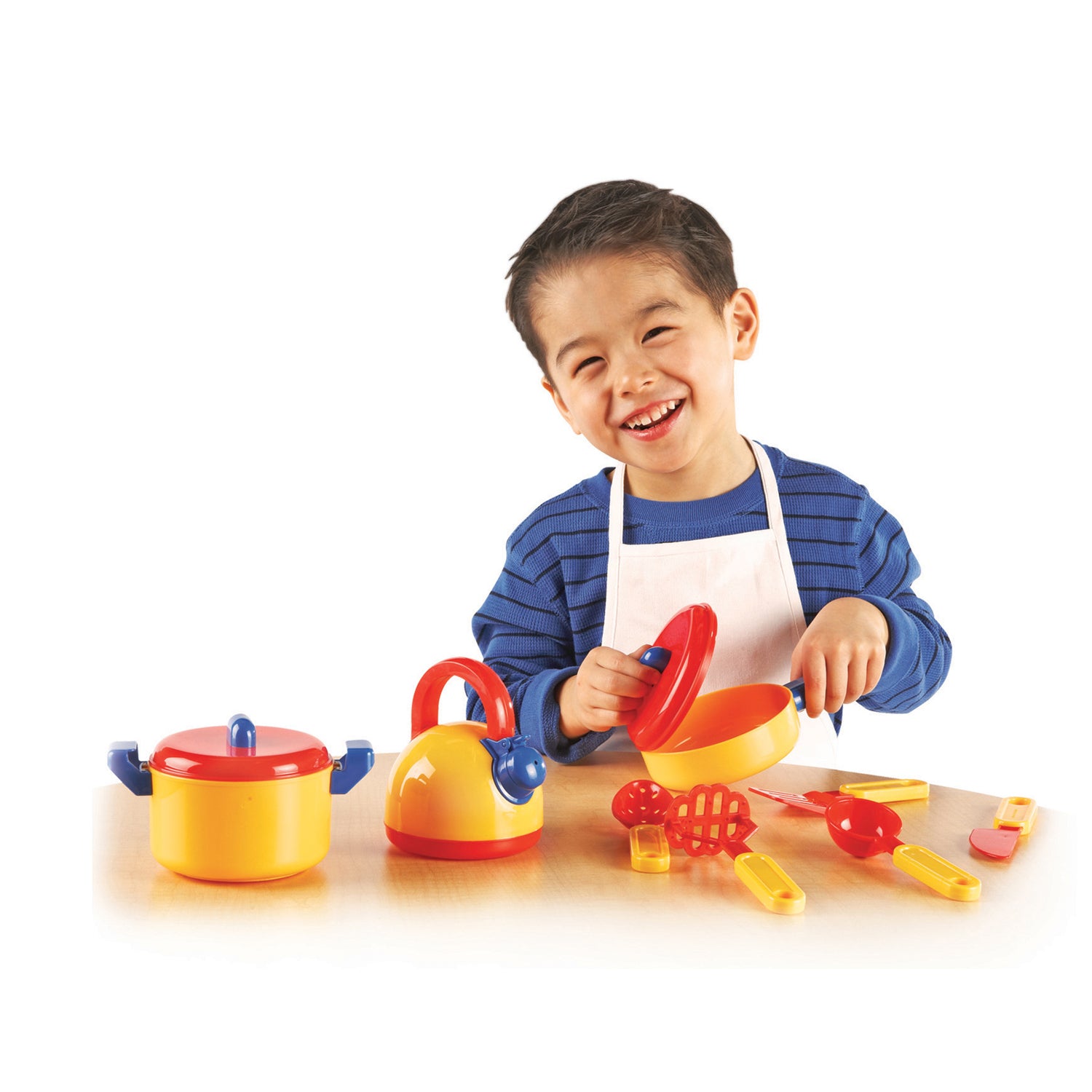 Learning Resources 10-Piece Pretend & Play Cooking Set