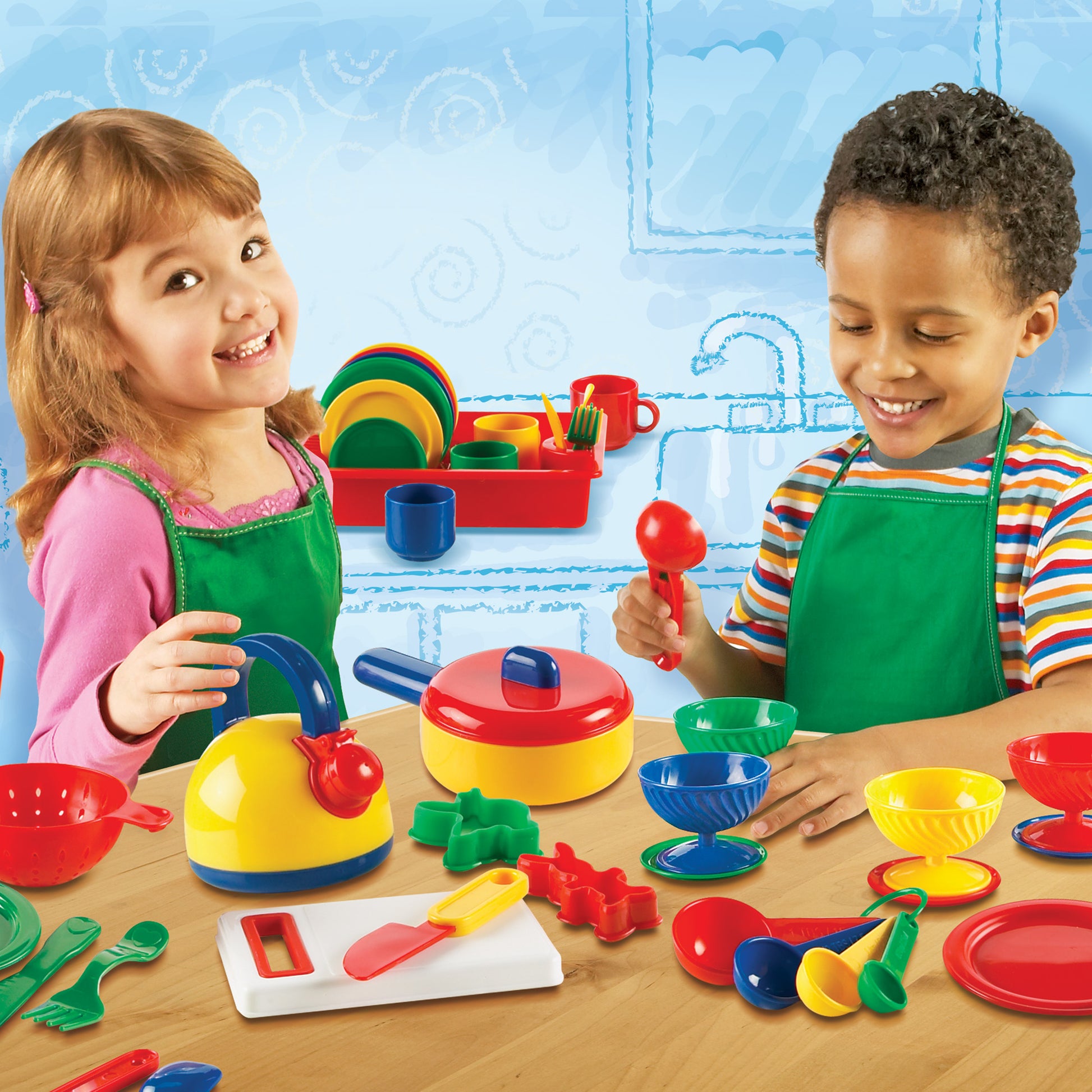 Learning Resources Pretend & Play Deluxe Kitchen Set