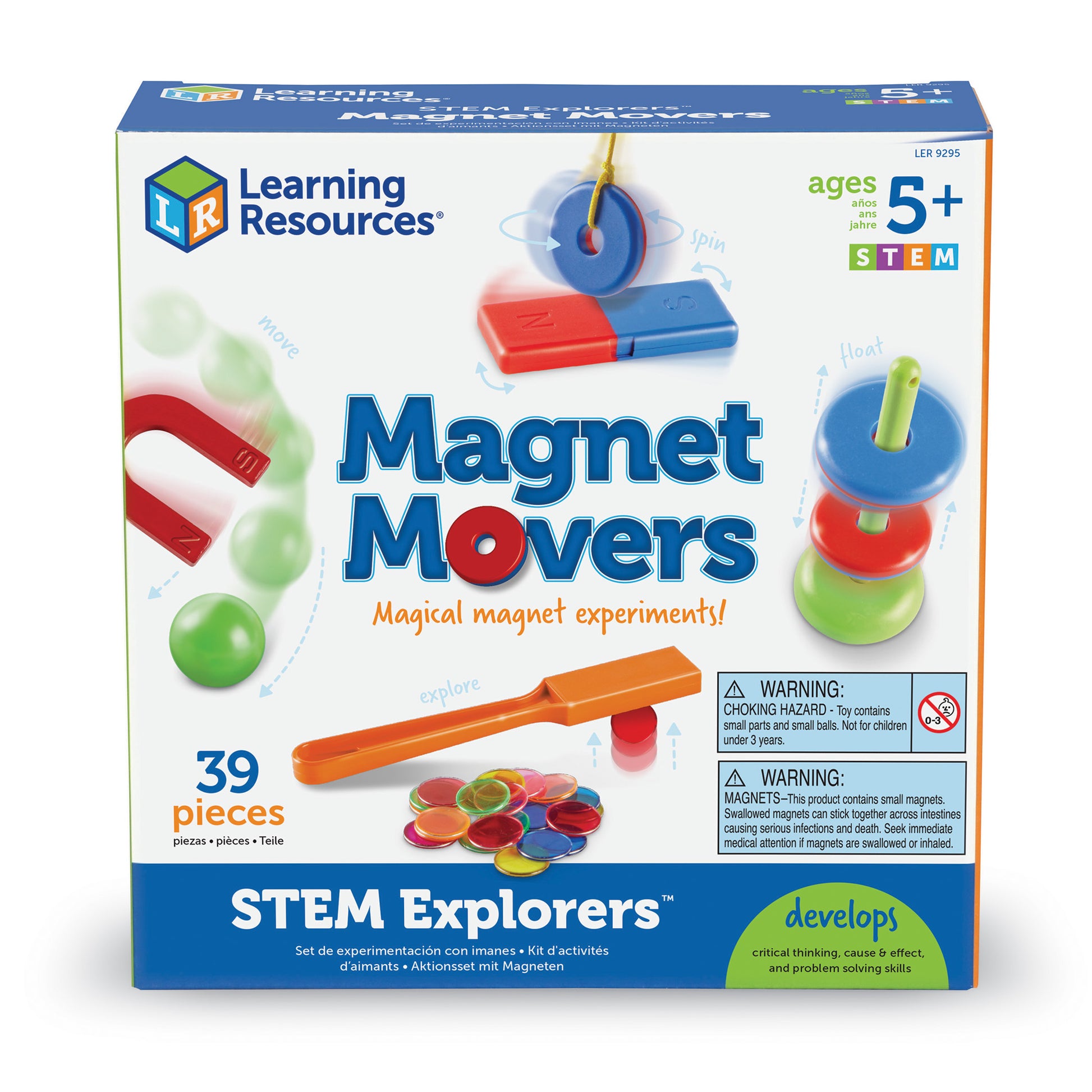 Learning Resources STEM Starters Magnet Movers - Magnetic Discovery Kit