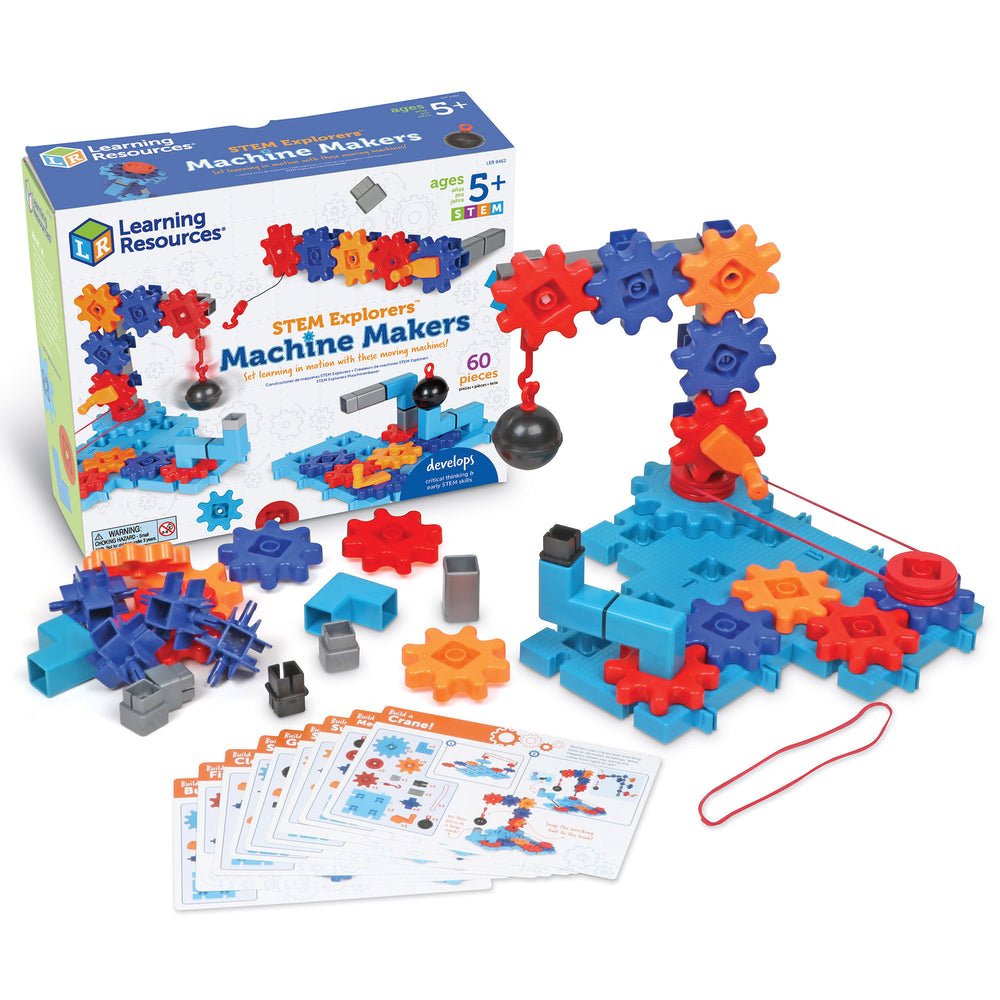 Learning Resources STEM Explorers Machine Makers - Engineering Playset