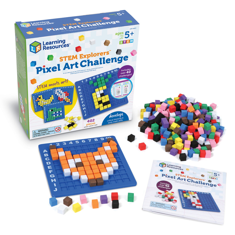 Learning Resources STEM Explorers Pixel Art Challenge - Interactive Educational Toy