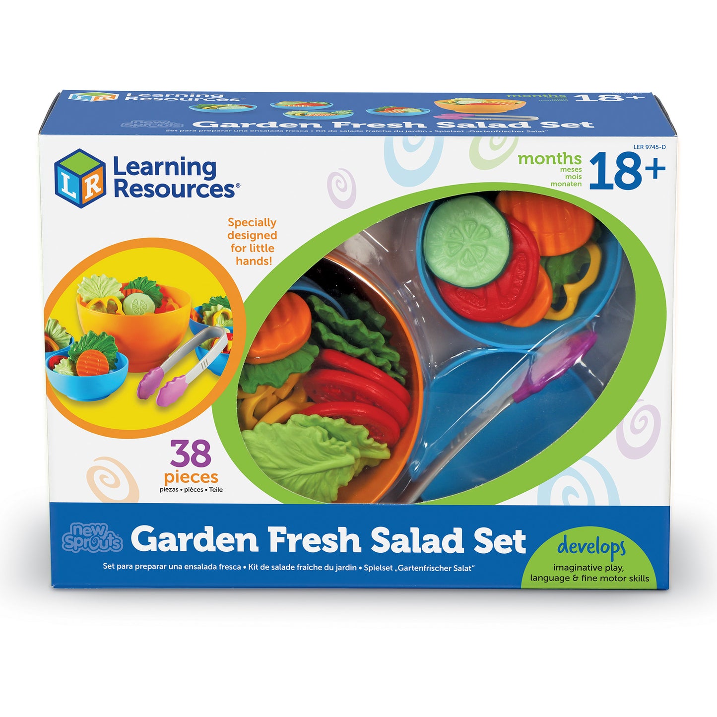 Learning Resources New Sprouts Garden Fresh Salad Play Set