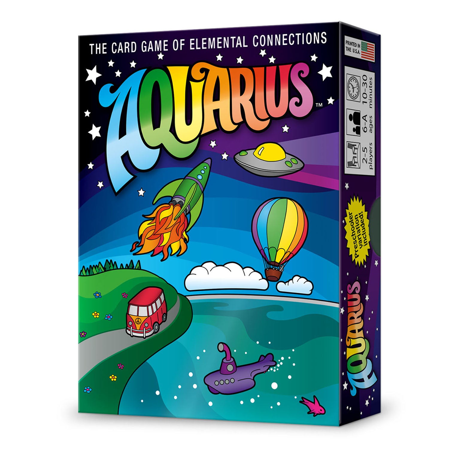 Looney Labs Aquarius Version 3.0 Element Matching Card Game