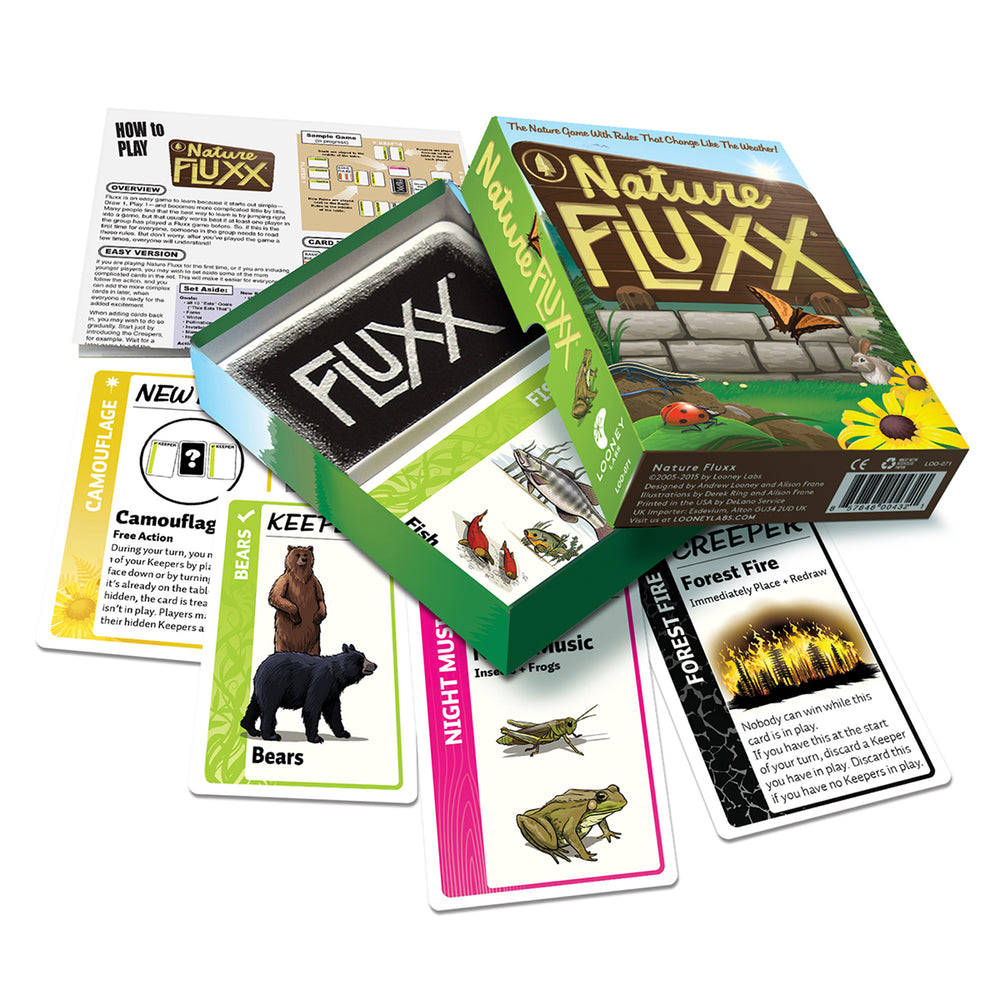 Looney Labs Nature Fluxfire Ecology Card Game