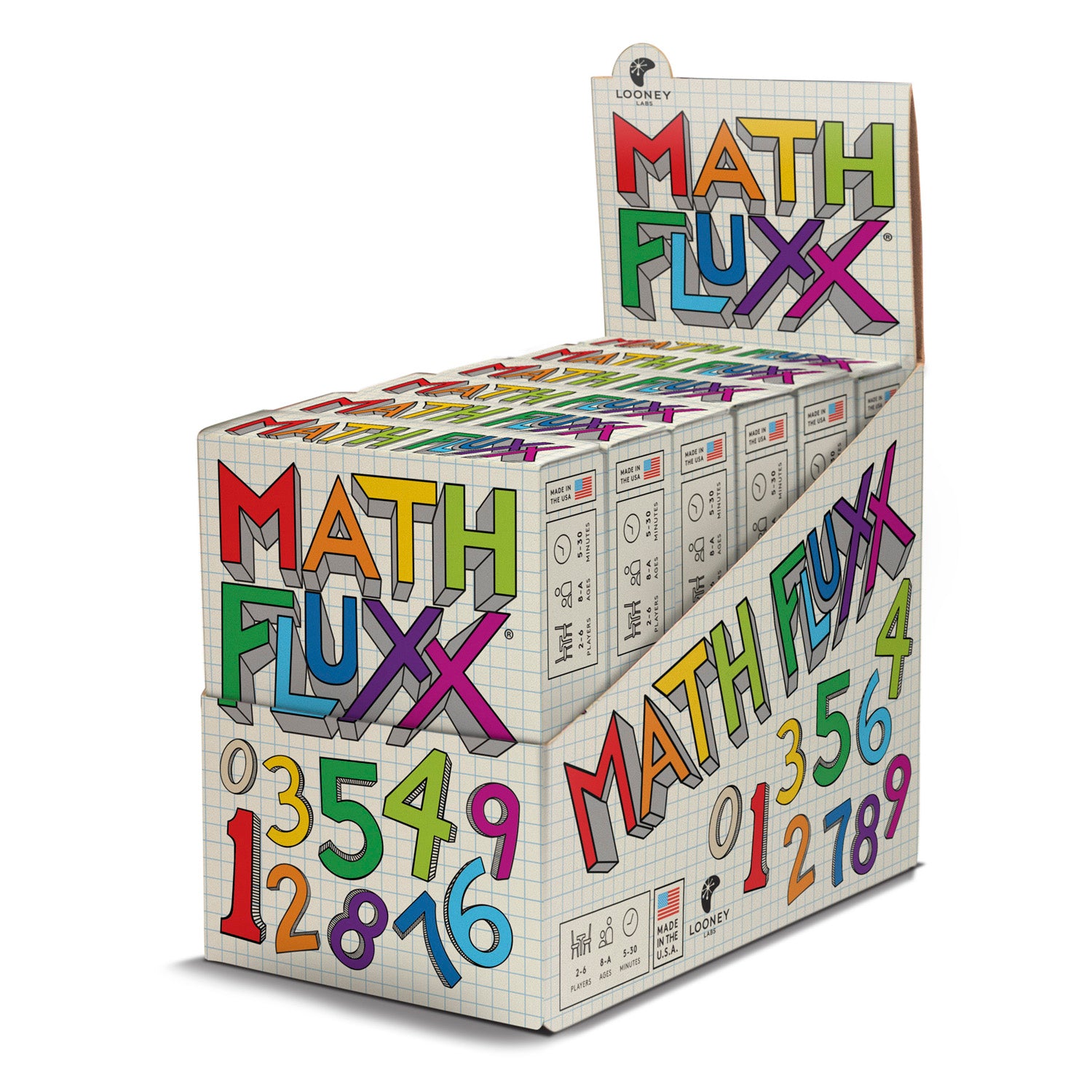 Looney Labs Math Fluxx 2.0 Card Game