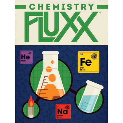 Looney Labs Chemistry Fluxx Card Game - Ever-Changing Elemental Fun!