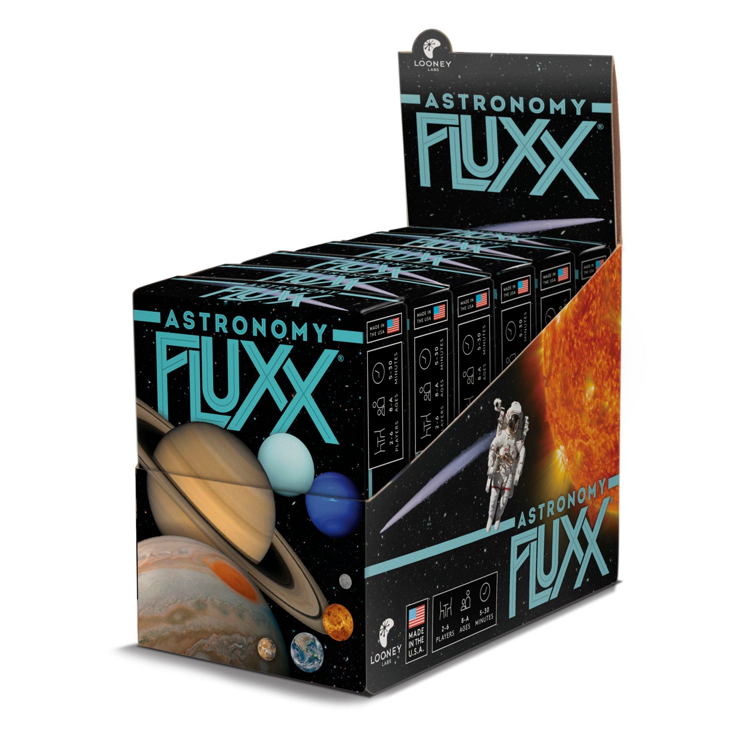 Looney Labs Celestial Adventure Astronomy Fluxx Card Game