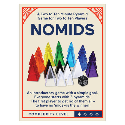 Looney Labs Nomids Colorful Pyramid Arcade Expansion Game