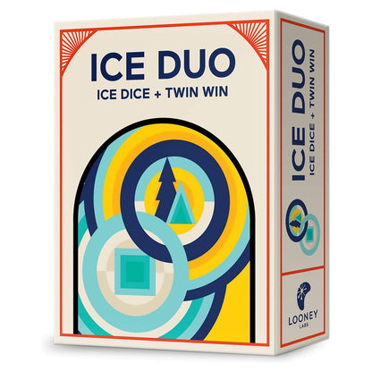 Looney Labs Ice Duo Pyramid Press-your-luck and Strategy Games