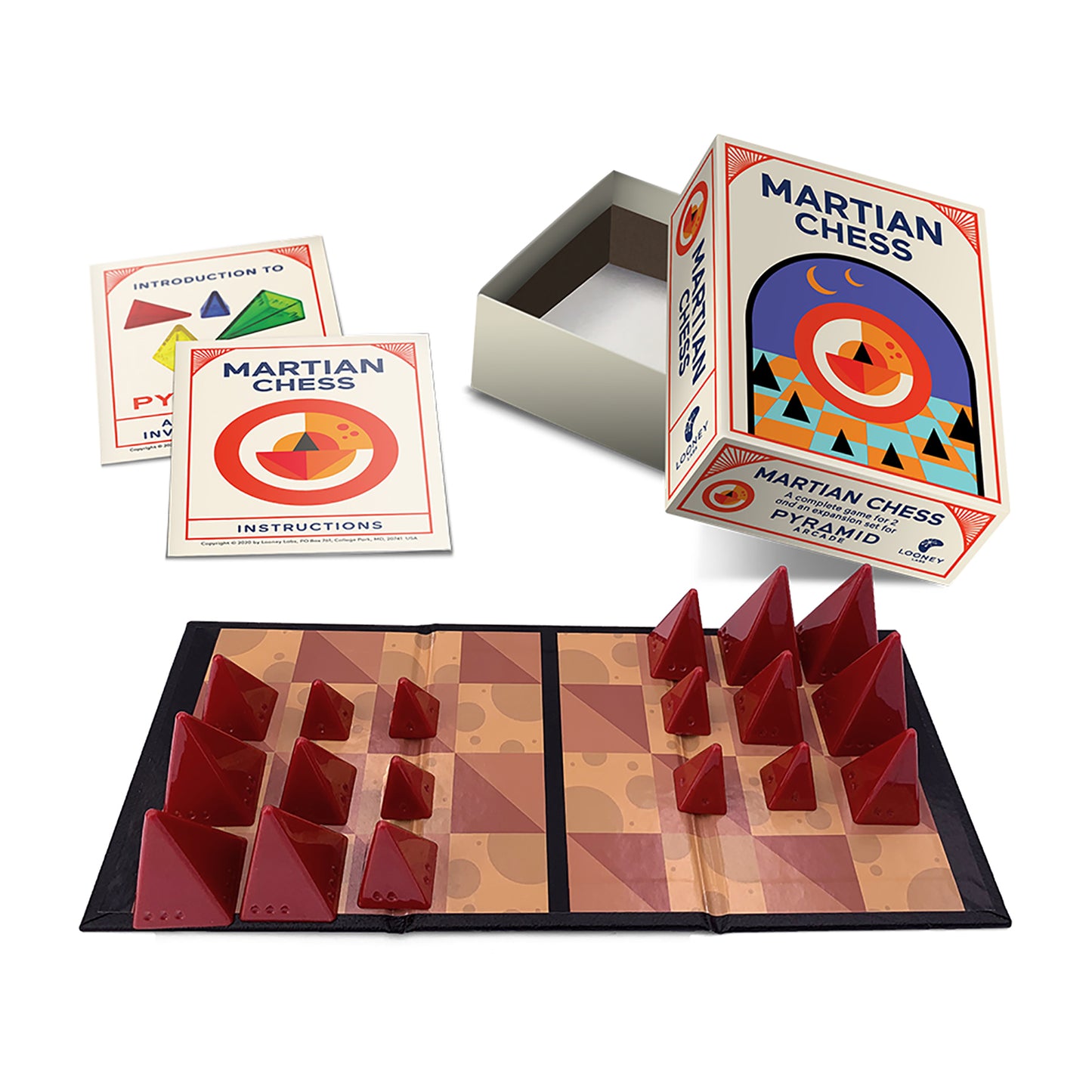 Looney Labs Martian Chess Strategy Board Game