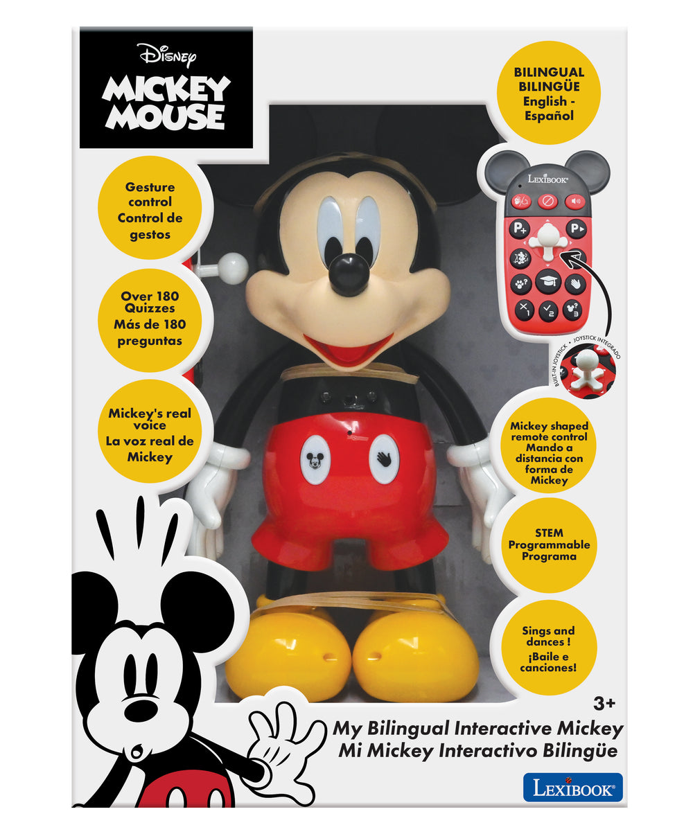 Disney Mickey Bilingual Mickey Mouse Robot - Interactive Educational Toy