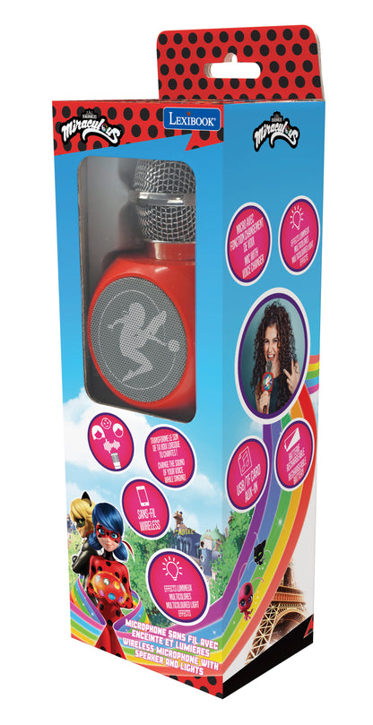 Miraculous LED Bluetooth Karaoke Microphone with Voice Changer