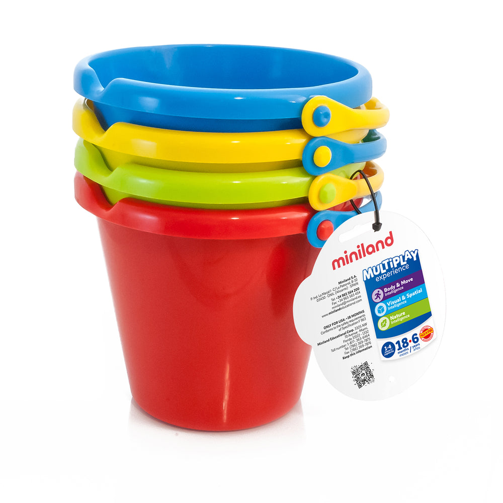 Miniland Buckets, Set of 4