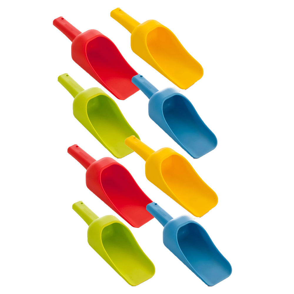 Miniland Colorful Play Scoops - Multipack of 8